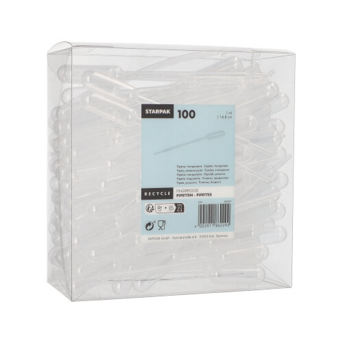 Pipetten, PE 1 ml 14,8 cm transparent