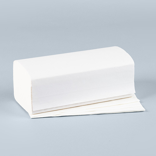Blatt Handtuchpapier V-Falz 23 cm x 25 cm hochweiss "Comfort" 2-lagig (20x160)