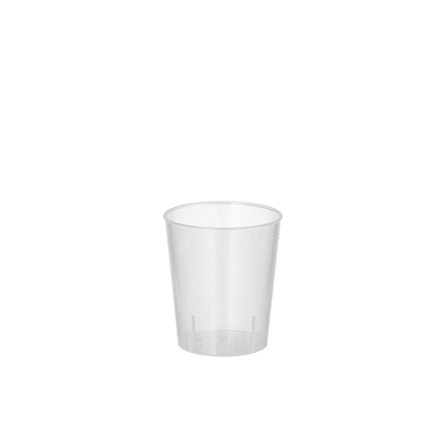 Mehrweg-Gläser für Schnaps PP 2 cl Ø 3,7 cm · 4,2 cm unzerbrechlich Mehrweg-Gläser für Schnaps PP 2 cl Ø 3,7 cm · 4,2 cm unzerbrechlich
