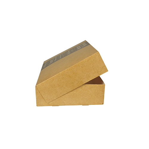 Transport- und Catering-Kartons "pure" eckig 8 cm x 24,5 cm x 35,5 cm "Good Food" klein