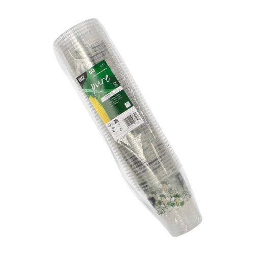 Trinkbecher PLA 0,3 l Ø 9,5 cm · 10,7 cm "Becher aus Mais"