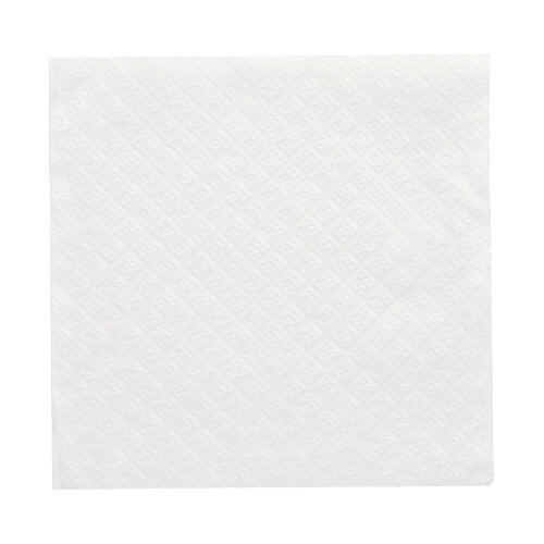 Servietten, 1-lagig 1/4-Falz 33 cm x 33 cm weiss