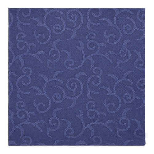 Servietten "ROYAL Collection" 1/4-Falz 40 cm x 40 cm dunkelblau "Casali"