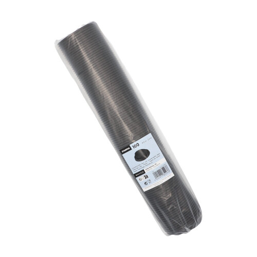Dom-Deckel, PS "To Go" Ø 8 cm · 2,4 cm schwarz