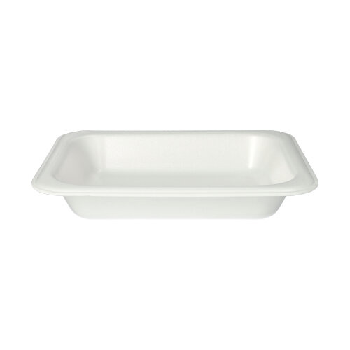 Siegelschalen, XPS 900 ml 4,2 cm x 18,5 cm x 23,5 cm weiss laminiert