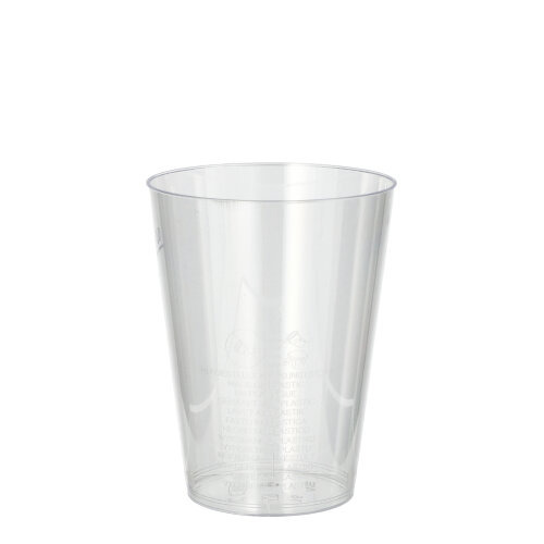 Trinkbecher, PS 0,2 l Ø 7,5 cm · 9,7 cm glasklar
