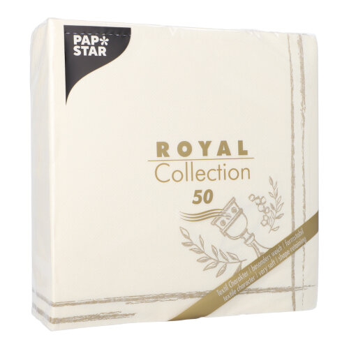 Servietten "ROYAL Collection" 1/4-Falz 40 cm x 40 cm "Communion / Confirmation"
