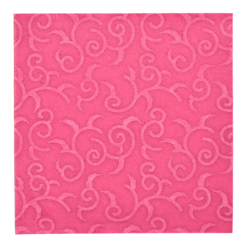 Servietten "ROYAL Collection" 1/4-Falz 40 cm x 40 cm fuchsia "Casali"