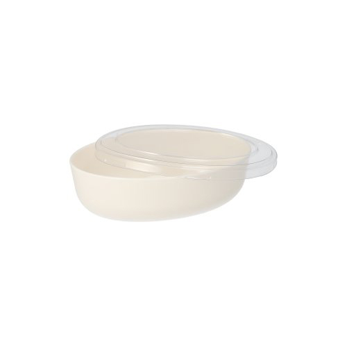 Deckel PET für Schalen oval 1 cm x 10,5 cm x 15,5 cm glasklar "Cella"