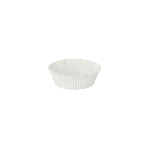 Backförmchen rund Ø 5,5 cm · 2,5 cm weiss