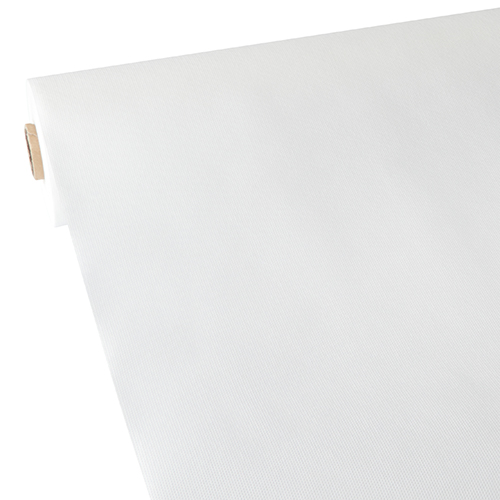 Tischdecke, stoffähnlich, Vlies "soft selection" 40 m x 1,18 m weiss