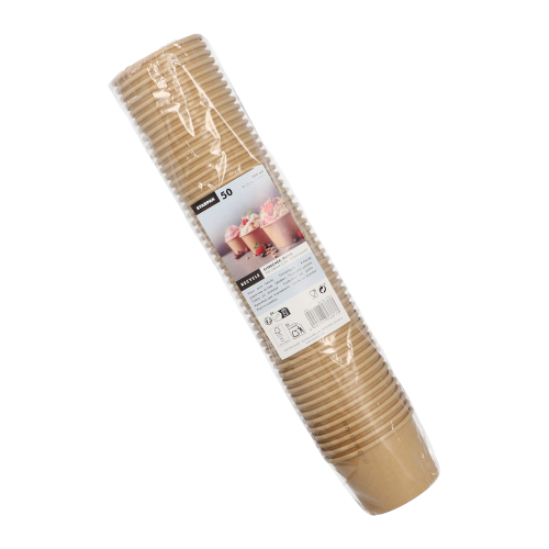 Eisbecher, Pappe 100 ml Ø 7,5 cm · 4,9 cm braun