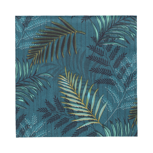 Servietten, 3-lagig 1/4-Falz 33 cm x 33 cm "Jungle Leaves"