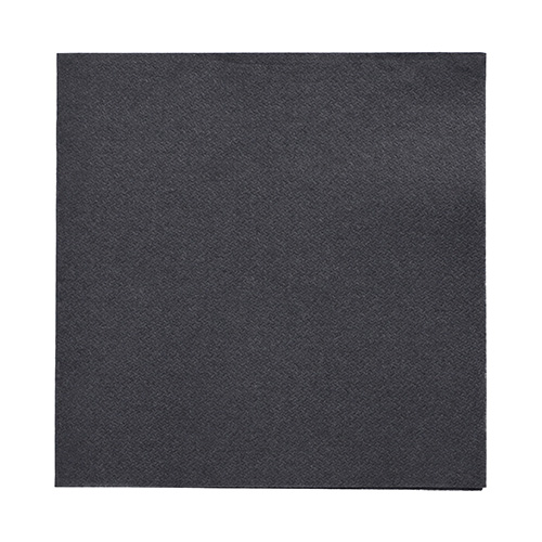 Servietten "DAILY Collection" 1/4-Falz 32 cm x 32 cm schwarz