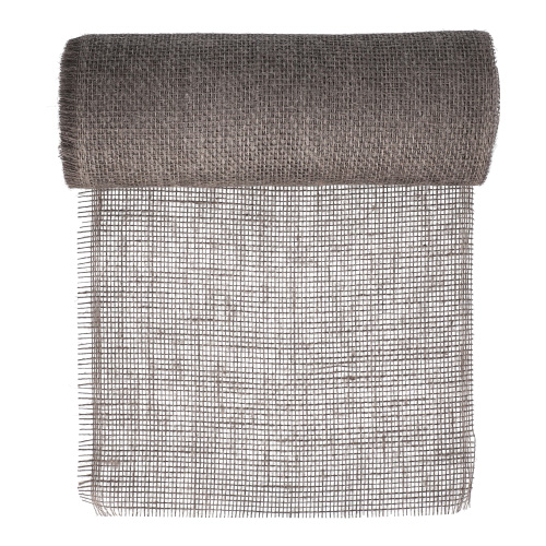Dekoband Jute 10 m x 30 cm taupe