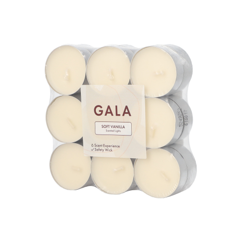 "GALA" Duftlichte Ø 37,5 mm · 16,6 mm creme - Soft Vanilla