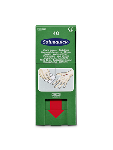 "Cederroth" Wipes Salvequick Wundreiniger refill für Savett-Spender REF 51011006