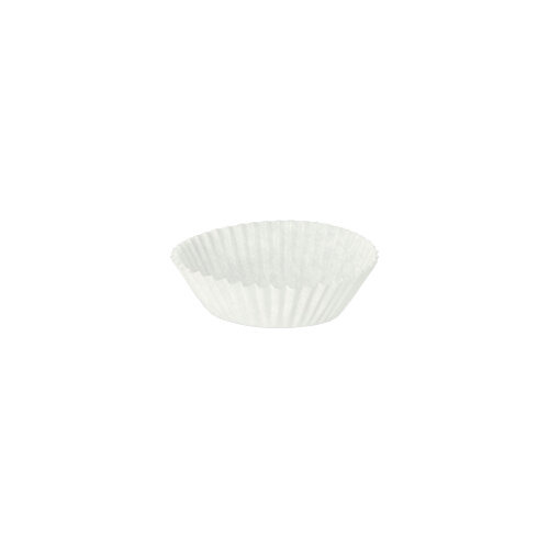 Backförmchen rund Ø 3,5 cm · 1,9 cm weiss