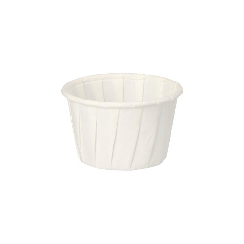 Dressingbecher, Papier "pure" 35 ml Ø 5 cm · 3,1 cm weiss
