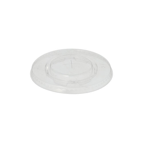 Deckel, PLA "pure" Ø 9,5 cm glasklar mit Kreuzschlitz