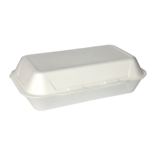 Allzweckboxen mit Klappdeckel, XPS 1800 ml 7,5 cm x 24 cm x 13,3 cm weiss