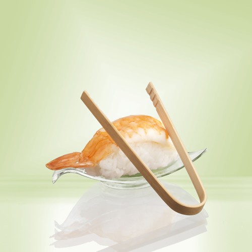 Fingerfood - Zangen, Bambus "pure" 10 cm