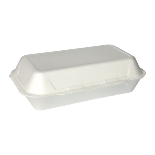 Allzweckboxen mit Klappdeckel, XPS 1800 ml 7,5 cm x 24 cm x 13,3 cm weiss