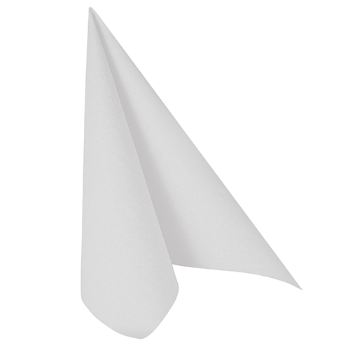 Servietten "ROYAL Collection" 1/4-Falz 40 cm x 40 cm weiss