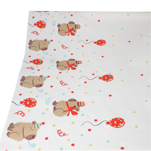 Tischdecke, Papier 5 m x 1,2 m "Capy Party"