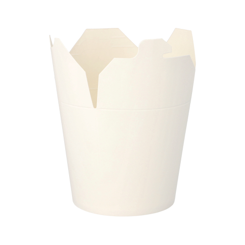 Snackboxen "ASIA" rund 750 ml 10,1 cm x 10 cm x 9,1 cm weiss