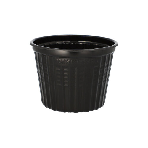 Mehrweg-Snack- und Suppenbecher PP 500 ml Ø 11,5 cm · 8,5 cm schwarz