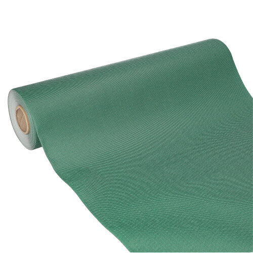 Tischläufer, stoffähnlich, Vlies "soft selection plus" 24 m x 40 cm dunkelgrün