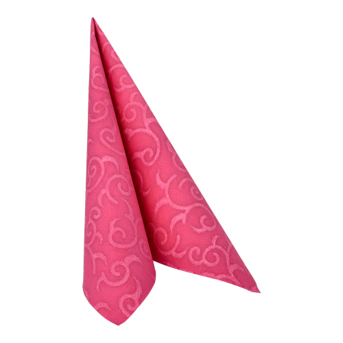 Servietten "ROYAL Collection" 1/4-Falz 40 cm x 40 cm fuchsia "Casali"
