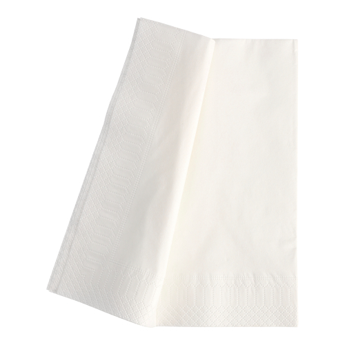 Servietten, 3-lagig 1/8-Falz 40 cm x 40 cm weiss