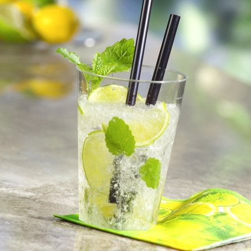 Mehrweg-Gläser für Caipirinha PP 0,3 l Ø 8 cm · 11 cm transluzent