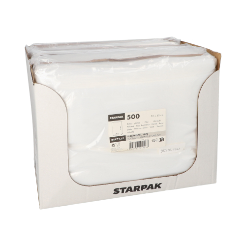 Flachbeutel, LDPE 50 cm x 30 cm transparent