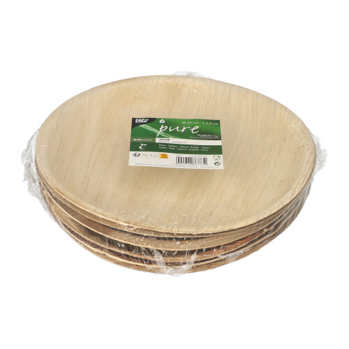 Teller, Palmblatt "pure" rund Ø 23 cm · 2,5 cm
