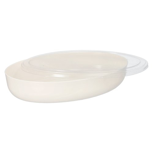 Deckel PET für Schalen oval 1 cm x 19,5 cm x 30,5 cm glasklar "Cella"