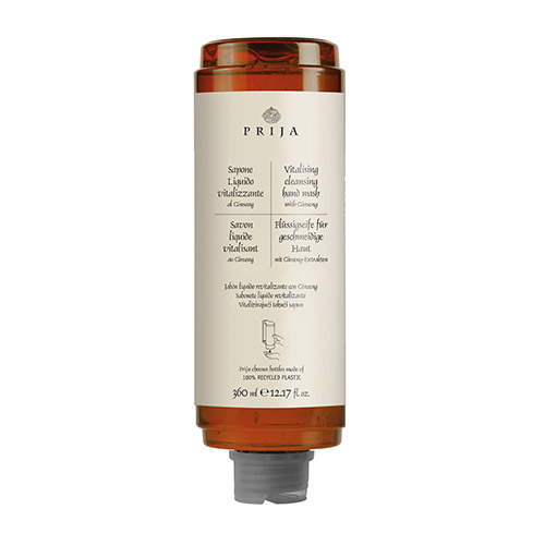 Flüssigseife "Prija" 360 ml "vitalisierend" mit Ginseng-Extrakten, Cysoap Drückspender