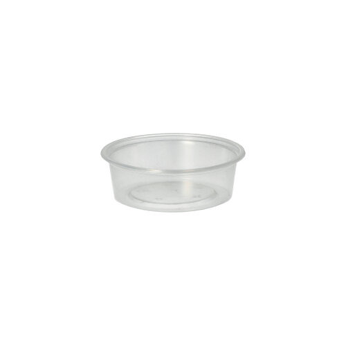 Dressingbecher, PP 50 ml Ø 7,1 cm · 2,4 cm transparent
