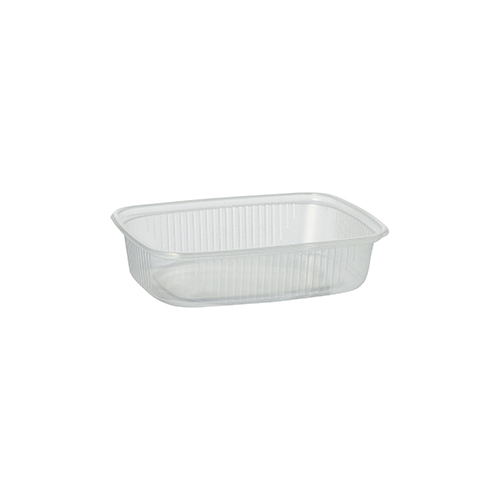 Verpackungsbecher, PP eckig 125 ml 2,8 cm x 8,1 cm x 10,8 cm transparent