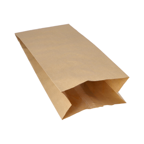 Warmhaltebeutel, Papier mit PE-Einlage 24 cm x 10,5 cm x 5,5 cm braun