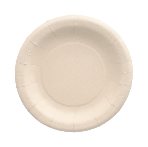 Teller, Agrarreste "pure" rund Ø 18 cm weiss