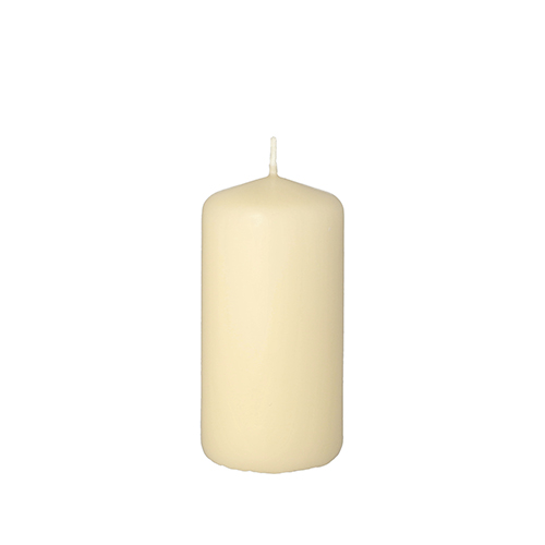 Stumpenkerze Ø 50 mm · 100 mm creme