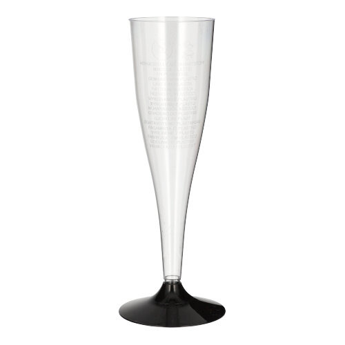 Stiel-Gläser für Sekt, PS 0,1 l Ø 5 cm · 17,5 cm glasklar