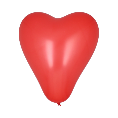 Luftballons Ø 30 cm rot "Heart" large