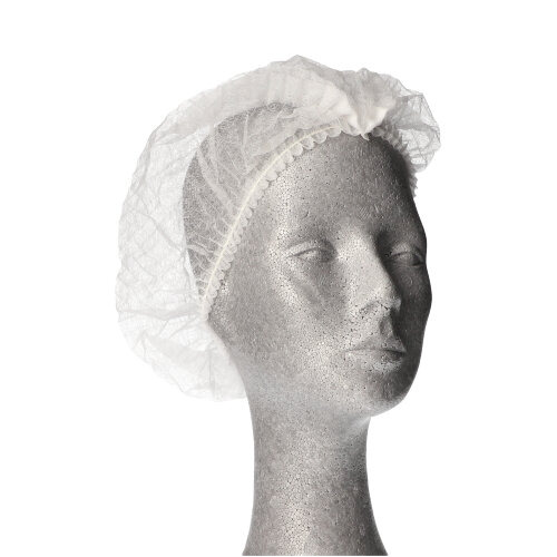 "WORK-INN/PS" Klipp-Hauben, Vlies Ø 30 cm weiss