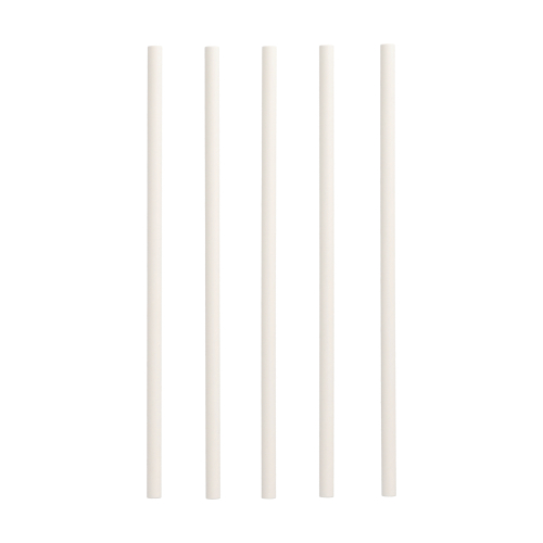 Shake-Halme, Papier "pure" Ø 8 mm · 25 cm weiss