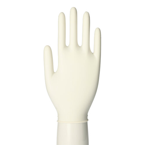 "Medi-Inn® PS" Handschuhe, Latex gepudert "White" weiss - natur Größe M