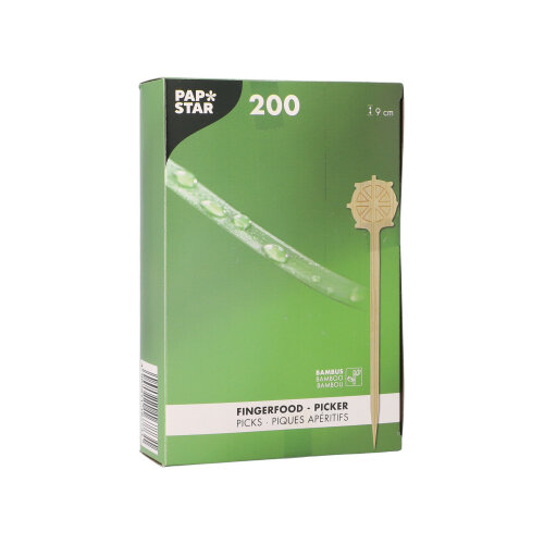 Fingerfood - Picker "pure" 9 cm "Steuerrad"
